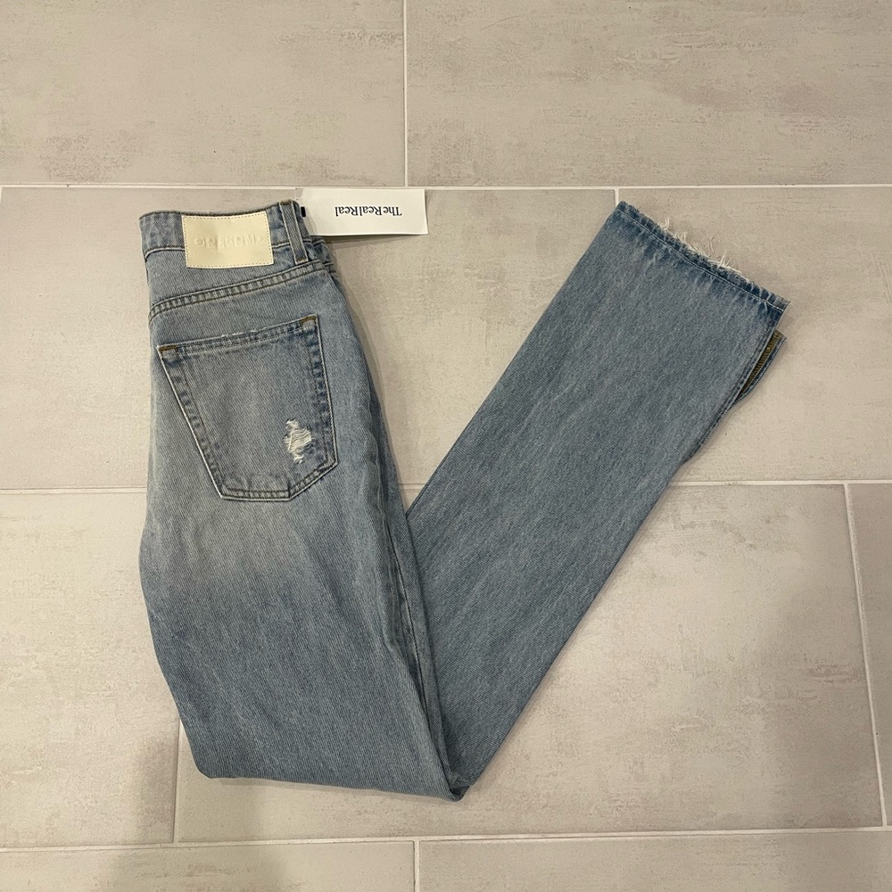 Harlow High Rise Boot Slit Jeans in Hudson Yards GRLFRND - Picture 2 of 7